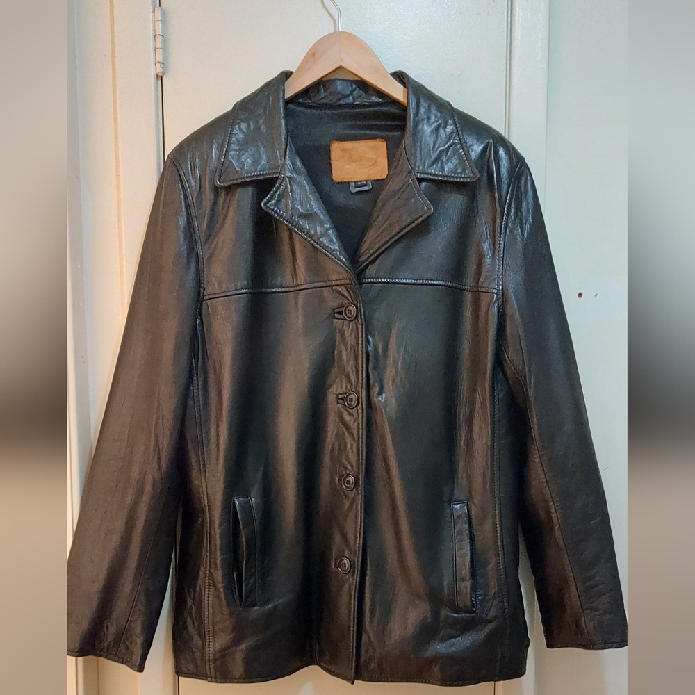 SALE The Perfect Black Leather Jacket            100% Leather